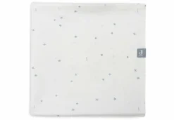 Jollein Ledikant Laken Twinkling Sea Green 120 x 150 cm