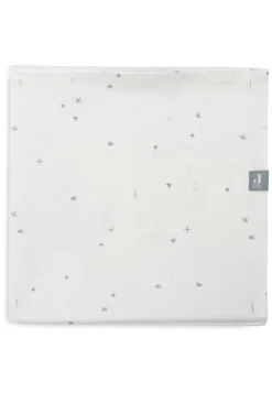 Jollein Ledikant Laken Twinkling Sea Green 120 x 150 cm