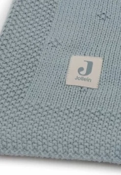 Jollein Ledikantdeken 100 x 150 cm Cosy Knit Sea Green