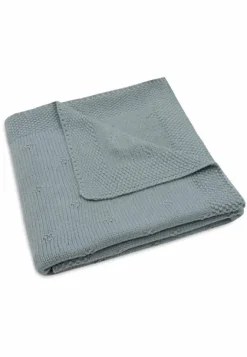 Jollein Ledikantdeken 100 x 150 cm Cosy Knit Sea Green