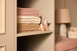 Jollein Ledikantdeken 100 x 150 cm Check Knit Biscuit