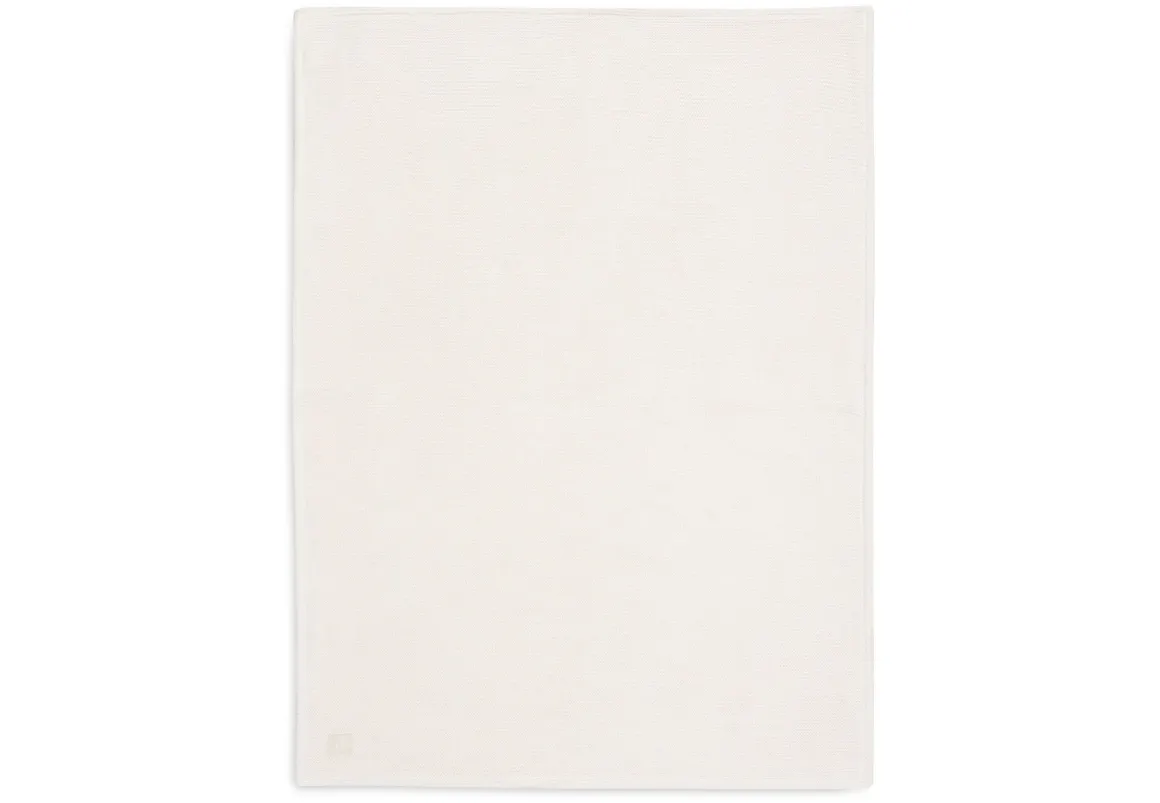 Jollein Ledikantdeken 100 x 150 cm Basic Knit Ivory Coral Fleece