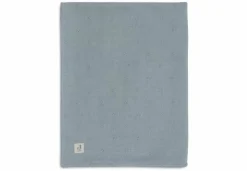Jollein Ledikantdeken 100 x 150 cm Cosy Knit Sea Green/Velvet