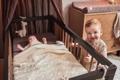 Jollein Ledikantdeken Spring Knit Ivory Fleece 100 x 150 cm