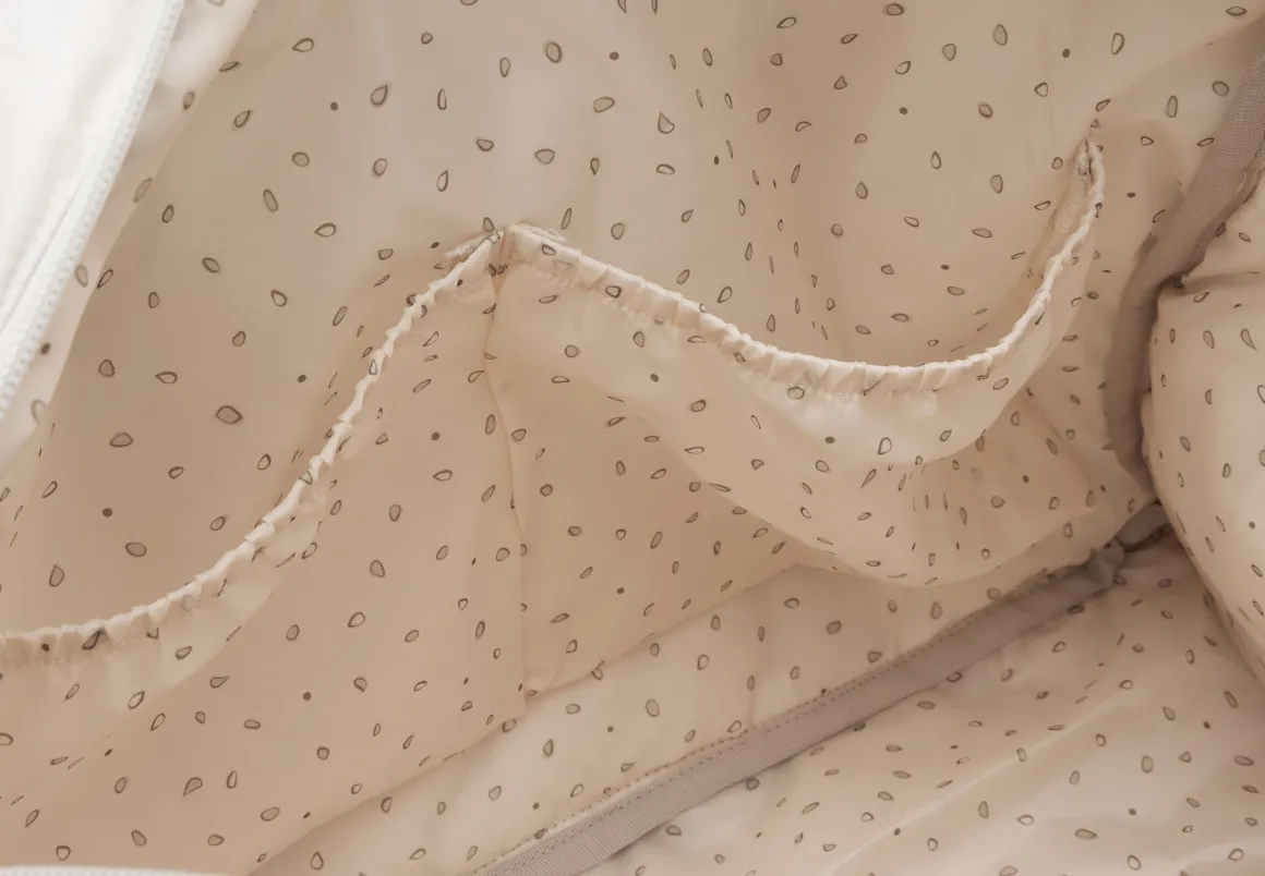 Jollein Luiertas Embossed Lily Sand