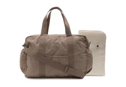 Jollein Luiertas Embossed Lily Milky Coffee