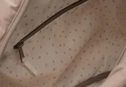 Jollein Luiertas Embossed Lily Milky Coffee