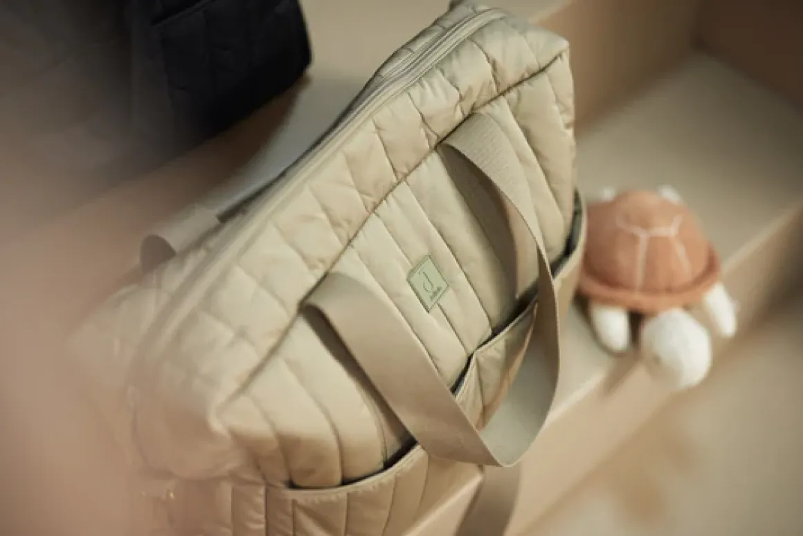 Jollein Luiertas Puffed Moos Olive Green