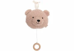 Jollein Muziekhanger Teddy Bear Wild Rose