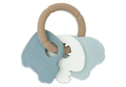 Jollein Siliconen Bijtring Sleutelbos On The Go