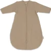 Jollein Slaapzak Newborn Zomer Afritsbare Mouw Rond 60cm Ajour Biscuit