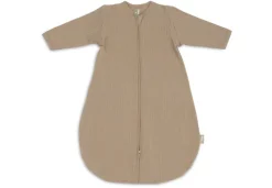 Jollein Slaapzak Zomer met Afritsbare Mouw Rond 90cm Ajour Biscuit