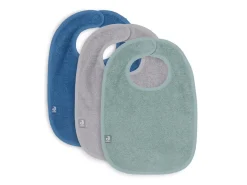 Jollein Slab Badstof Ash Green/Storm Grey/Jeans Blue (3pack)