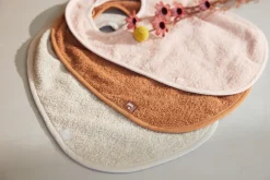 Jollein Slab Badstof Pale Pink/Nougat/Caramel (3pack)