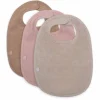 Jollein Slab Badstof Wild Rose/Nougat/Biscuit - 3 stuks