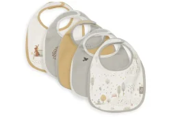 Jollein Slab Jersey Waterproof Miffy Heads 5 Stuks