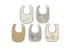 Jollein Slab Jersey Waterproof Miffy Heads 5 Stuks