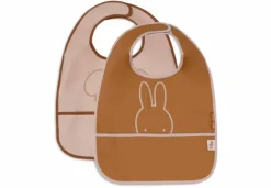 Jollein Slab Waterproof Miffy Peekaboo Wild Rose (2pack)