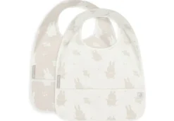 Jollein Slab Waterproof Miffy & Snuffy Nougat (2pack)