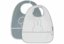 Jollein Slab Waterproof Miffy Peekaboo Sea Green (2pack)