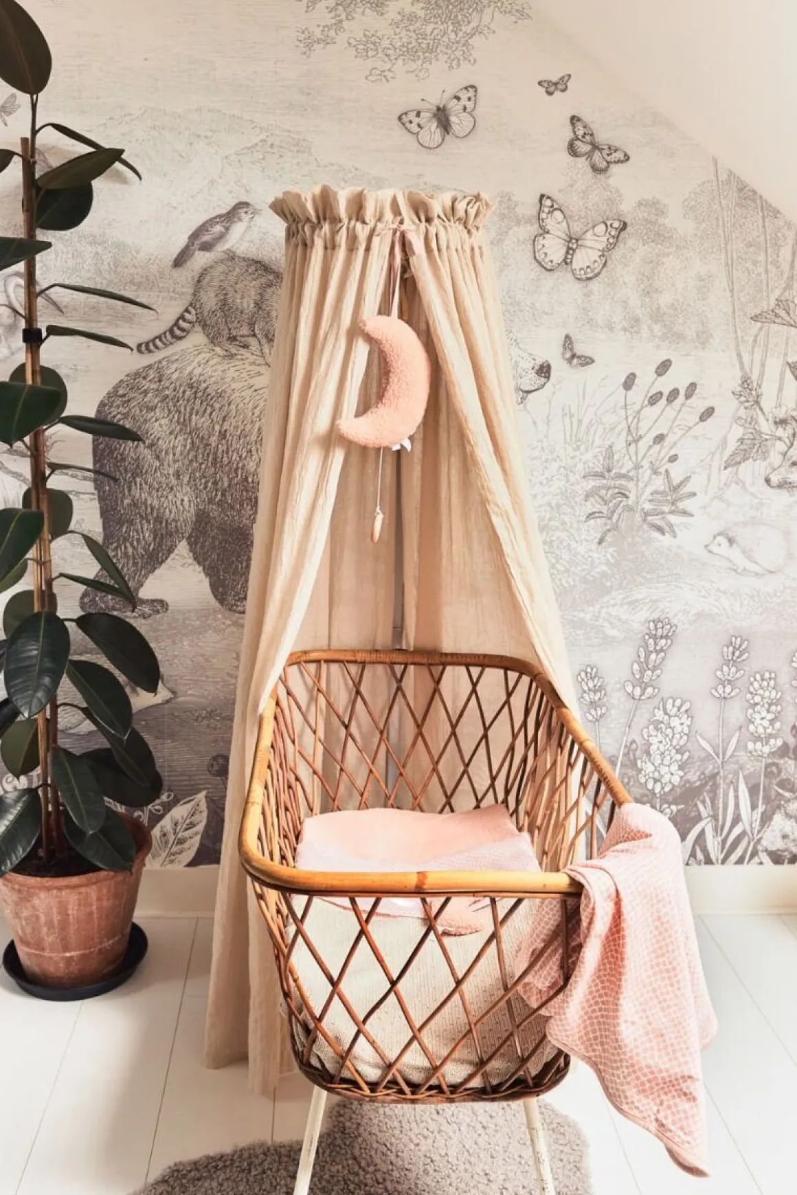 Jollein Sluier Vintage Nougat 155 cm