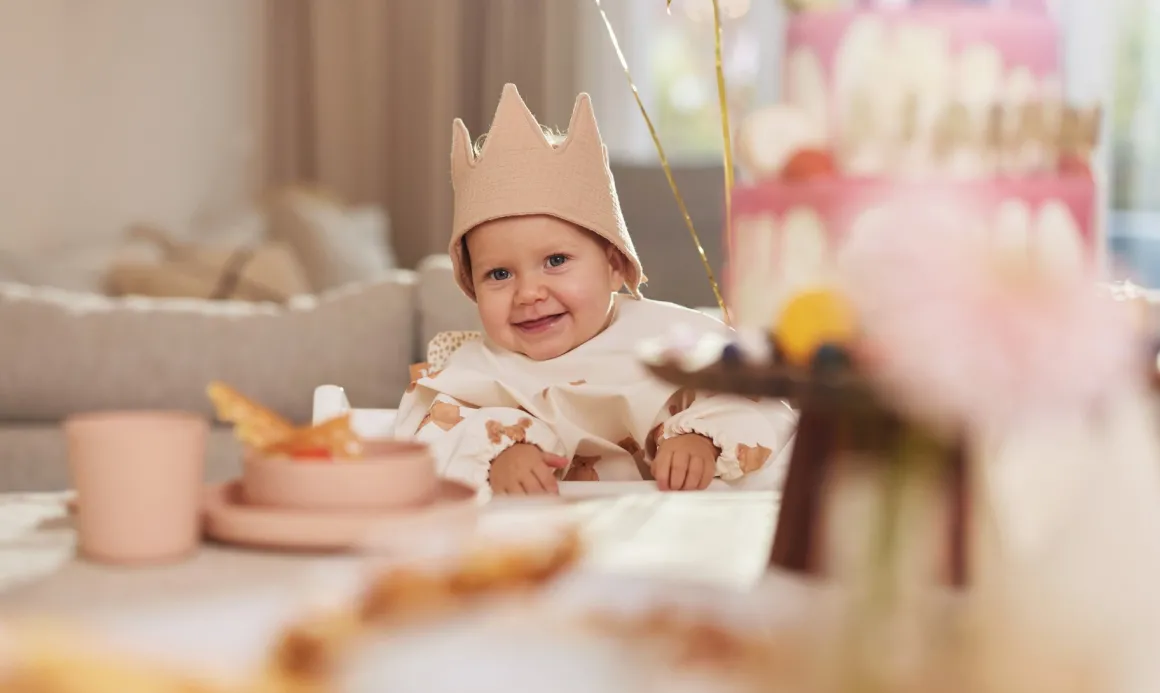 Jollein Verjaardagskroon Party Collection Biscuit