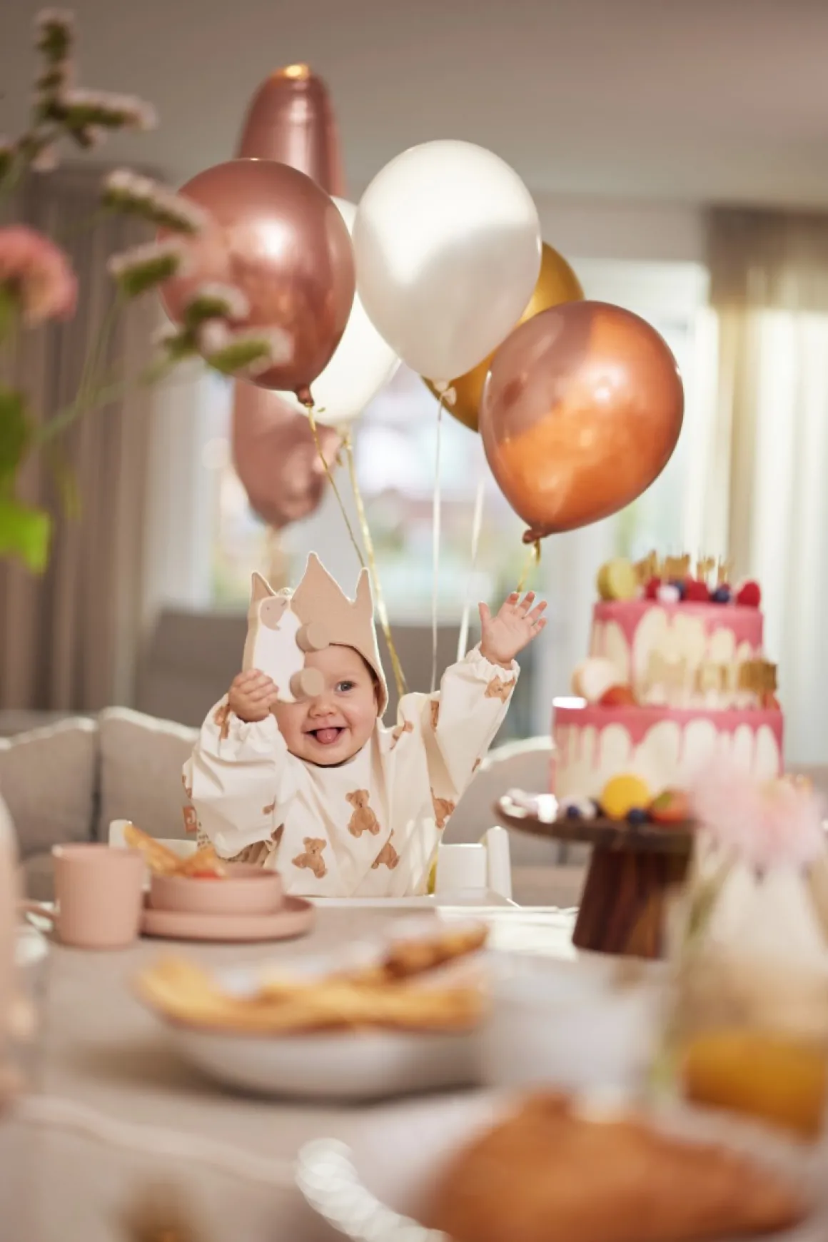 Jollein Verjaardagskroon Party Collection Biscuit