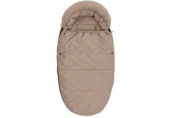Jollein Voetenzak Buggy/Kinderwagen Embossed Milky Coffee