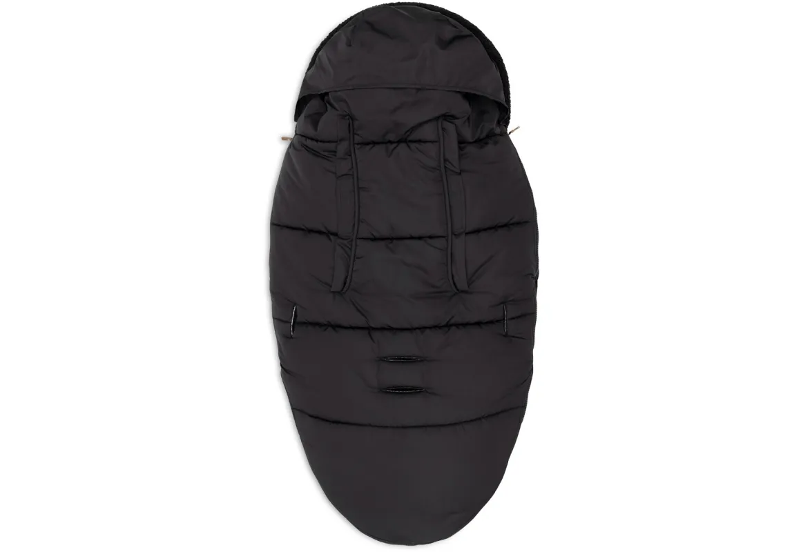 Jollein Voetenzak Buggy/Kinderwagen Black
