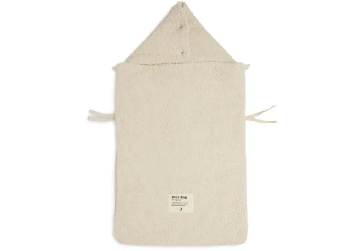 Jollein Voetenzak Groep 0+ Autostoel 3/5 Punts Gordel Boucle Naturel