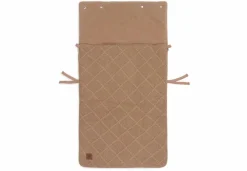 Jollein Voetenzak Groep 0+ Autostoel 3/5 Punts Gordel Check Knit Biscuit