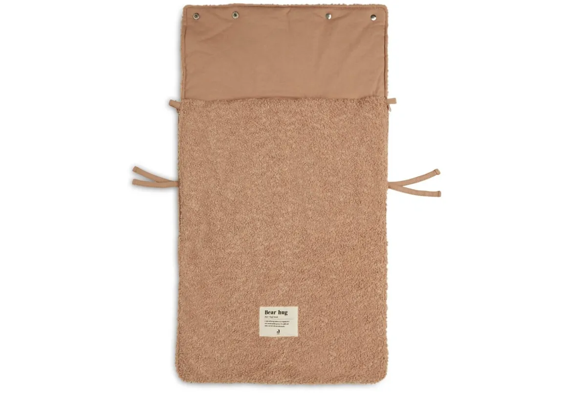 Jollein Voetenzak Groep 0+ Autostoel 3/5 Punts Gordel Boucle Biscuit