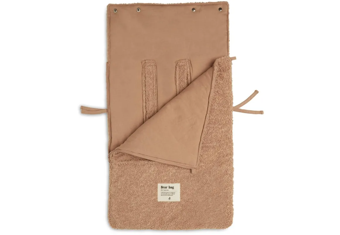 Jollein Voetenzak Groep 0+ Autostoel 3/5 Punts Gordel Boucle Biscuit