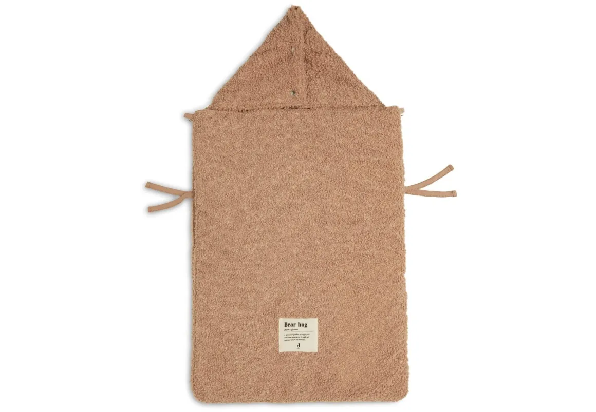 Jollein Voetenzak Groep 0+ Autostoel 3/5 Punts Gordel Boucle Biscuit