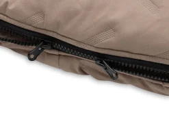 Jollein Voetenzak Groep 0+ 3/5 punts Gordel Embossed Milky Coffee