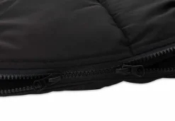 Jollein Voetenzak Groep 0+ Autostoel 3/5 Punts Gordel Puffed Zwart