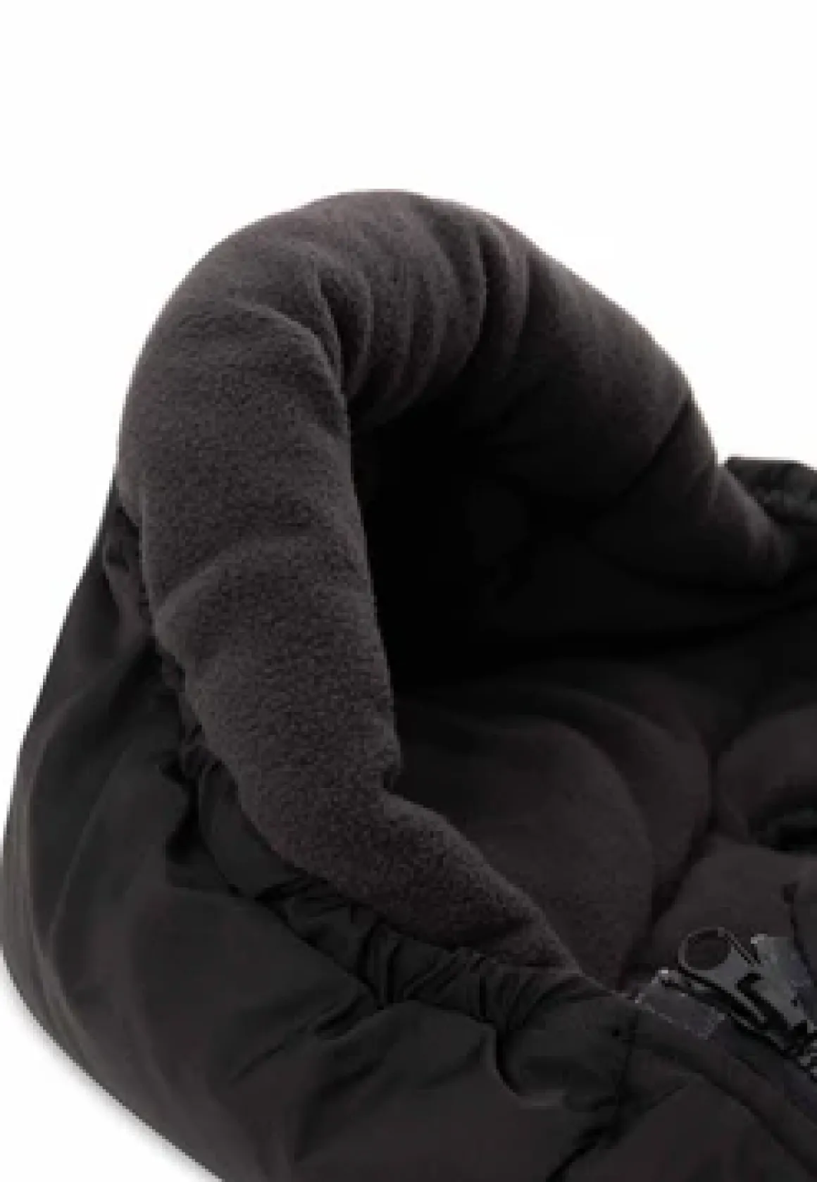 Jollein Voetenzak Groep 0+ Autostoel 3/5 Punts Gordel Puffed Zwart