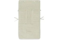 Jollein Voetenzak Groep 0+ Autostoel 3/5 Punts Gordel Grain Knit Olive Green