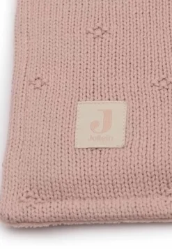 Jollein Wiegdeken 75 x 100 cm Cosy Knit Wild Rose/Velvet
