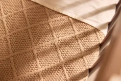 Jollein Wiegdeken 75 x 100 cm Check Knit Biscuit