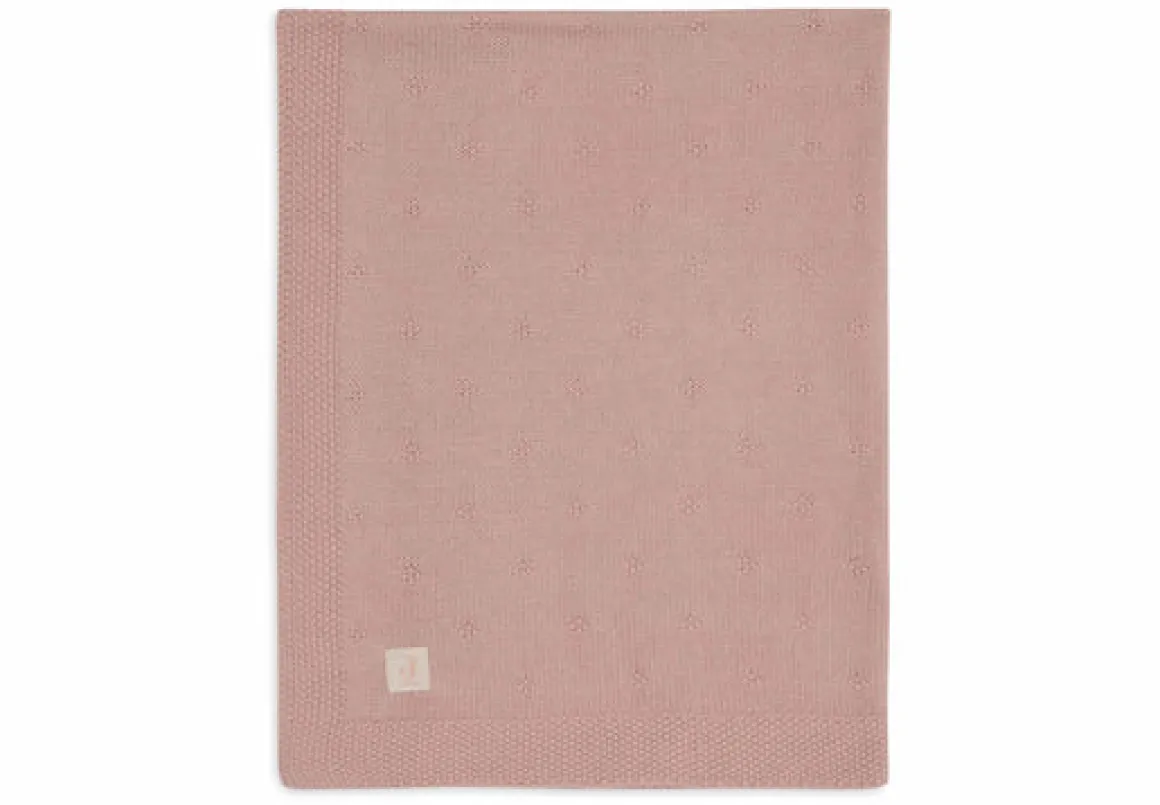 Jollein Wiegdeken 75 x 100 cm Cosy Knit Wild Rose