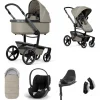 Joolz Kinderwagen 3 In 1 Day5 Sage Green + Isofix Base + Voetenzak