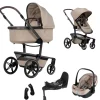 Joolz Kinderwagen 3 in 1 Day5 Sandy Taupe + Joolz Maxi-Cosi Groep 0 Autostoel Pebble 360 Pro + Isofix Base