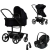 Joolz Kinderwagen 3 in 1 Day5 Space Black + Joolz Maxi-Cosi Groep 0 Autostoel Pebble 360 Pro