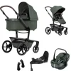 Joolz Kinderwagen 3 in 1 Day5 Forest Green + Joolz Maxi-Cosi Groep 0 Autostoel Pebble 360 Pro + Isofix Base