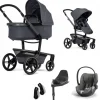 Joolz Kinderwagen 3 In 1 Day5 Stone Grey + Isofix Base