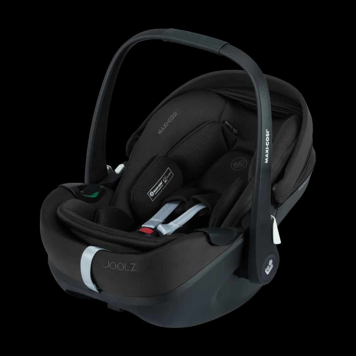 Joolz Kinderwagen 3 in 1 Geo3 Space Black + Joolz Maxi-Cosi Groep 0 Autostoel Pebble 360 Pro + Isofix Base