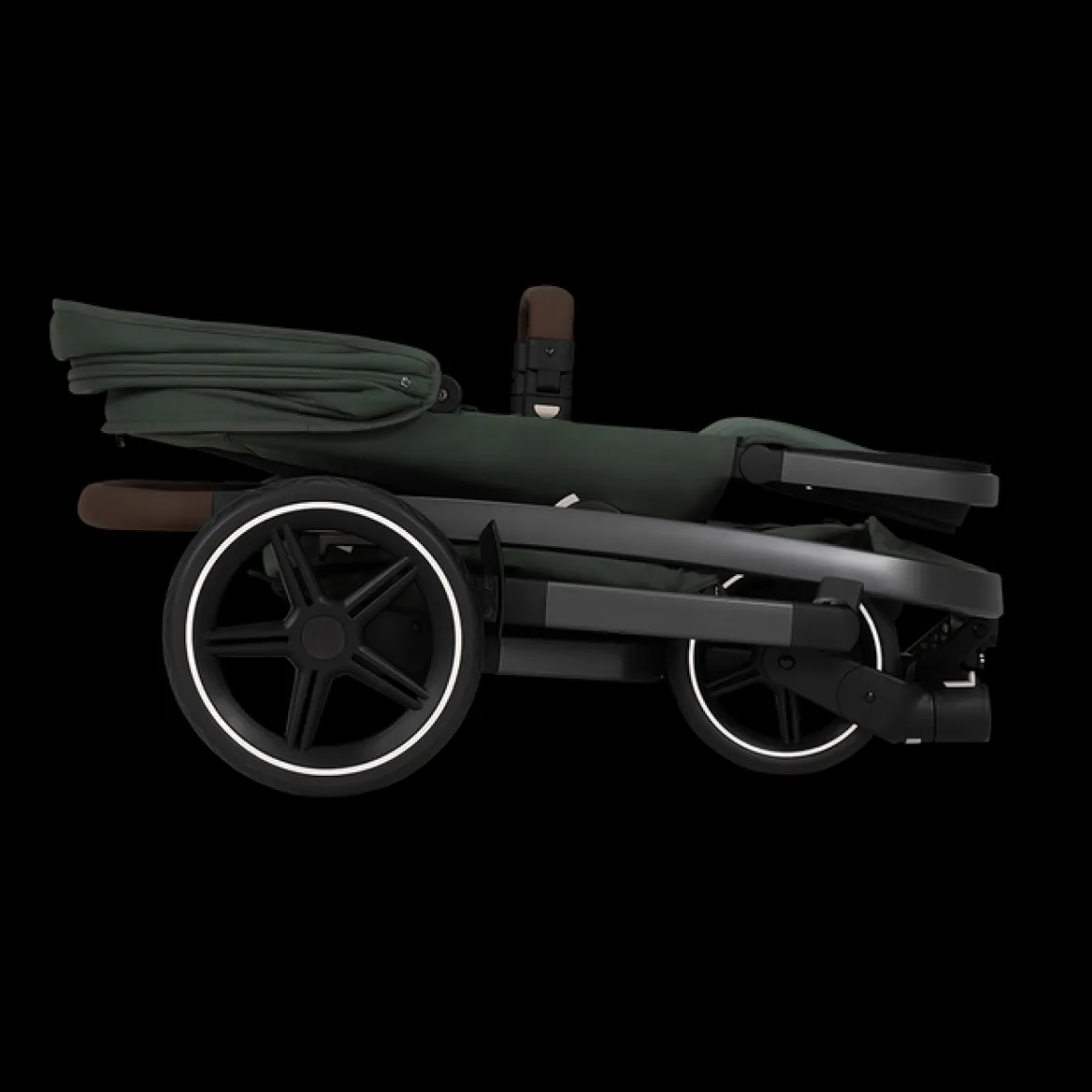 Joolz Kinderwagen 3 In 1 Geo3 Forest Green + Isofix Base + Voetenzak