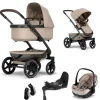 Joolz Kinderwagen 3 in 1 Geo3 Sandy Taupe + Joolz Maxi-Cosi Groep 0 Autostoel Pebble 360 Pro + Isofix Base