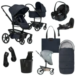 Joolz Kinderwagen Day5 All-in-One Bundel | Dark Navy Blue